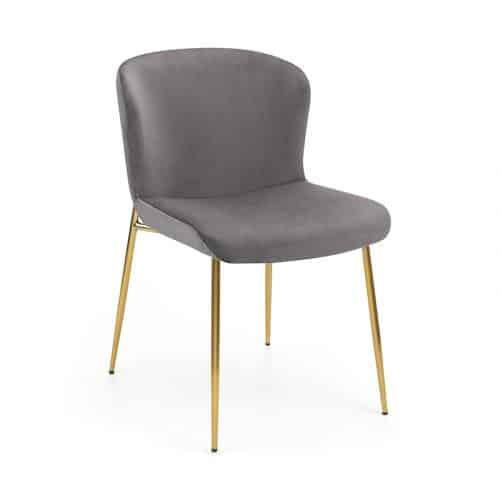 Montero round table & 4 harper grey chairs - Image 11