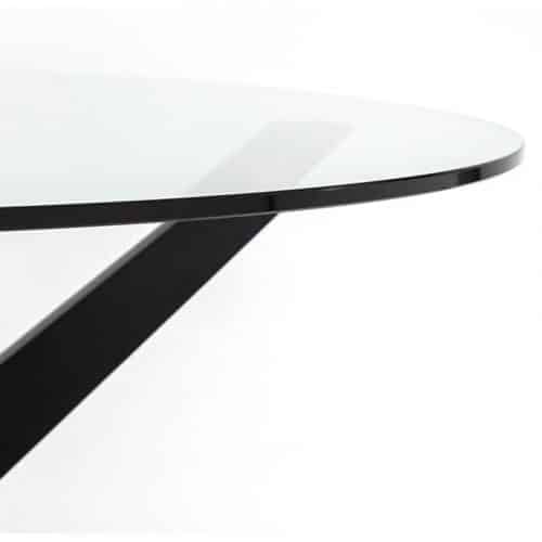 Hayden dining table & 4 luxe grey chairs - Image 5