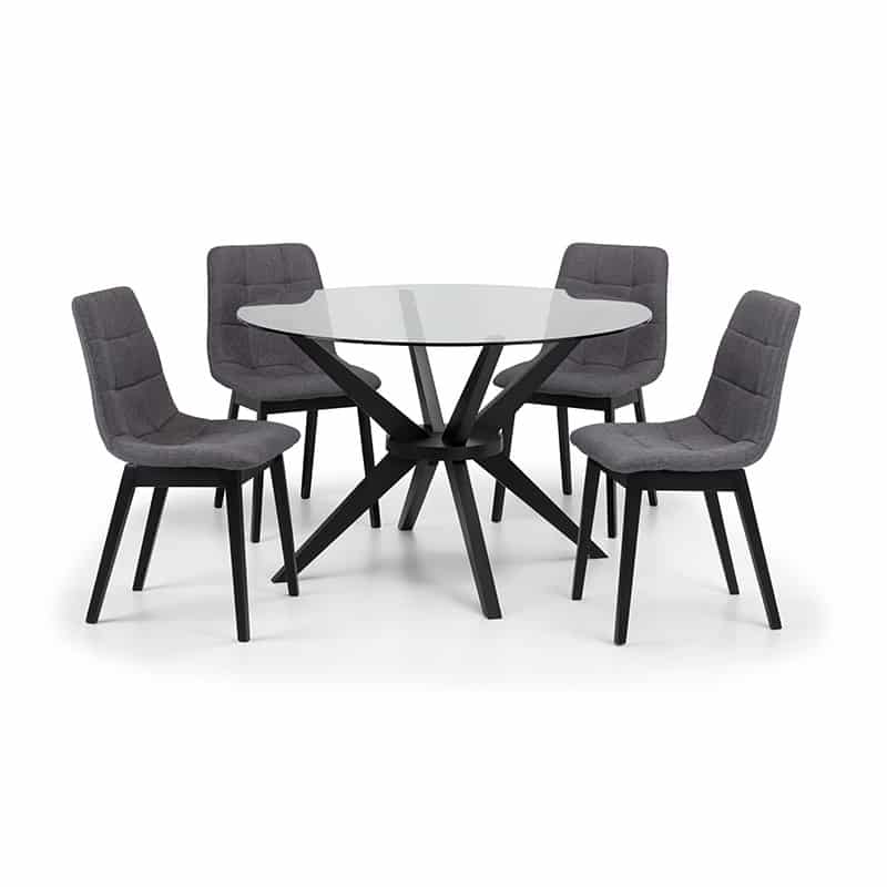 Hayden dining table & 4 chairs