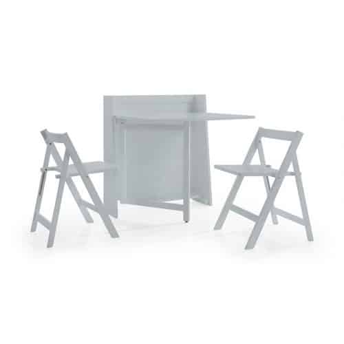 Helsinki dining set - light grey