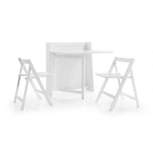 Helsinki dining set - White