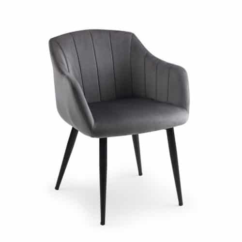 Berwick Round Table & 4 Hobart Scalloped Chairs - Image 8