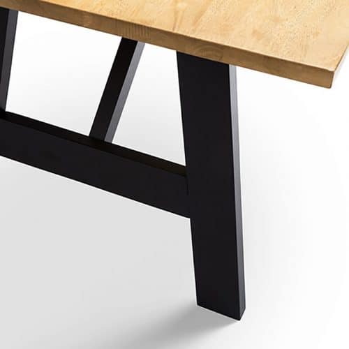 Hockley & Kari black dining set - Image 5