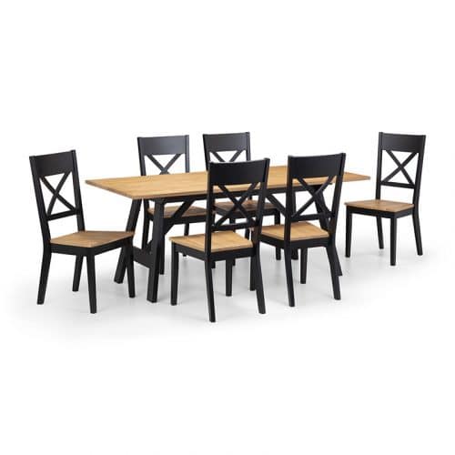 Hockley dining set (6 chairs)