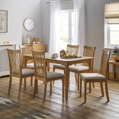 Ibsen extending oak dining table - Image 2