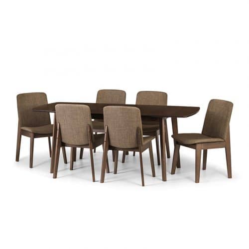 Kensington extending beech dining set