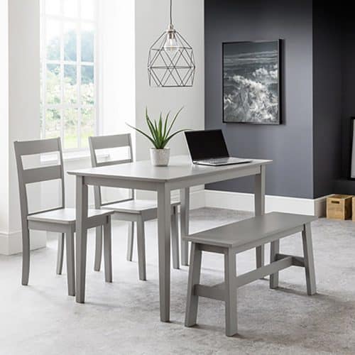 Kobe dining set (Bench & 2 Chairs) - Image 2