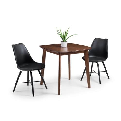 Lennox & Kari black dining set