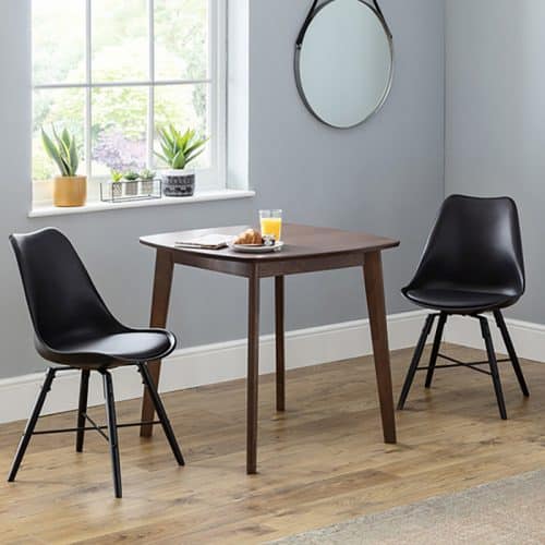 Lennox & Kari black dining set - Image 2