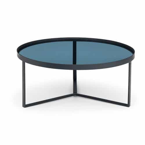 Loft coffee table - smoked glass - Image 4