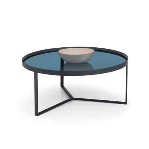Loft coffee table - smoked glass - Image 3