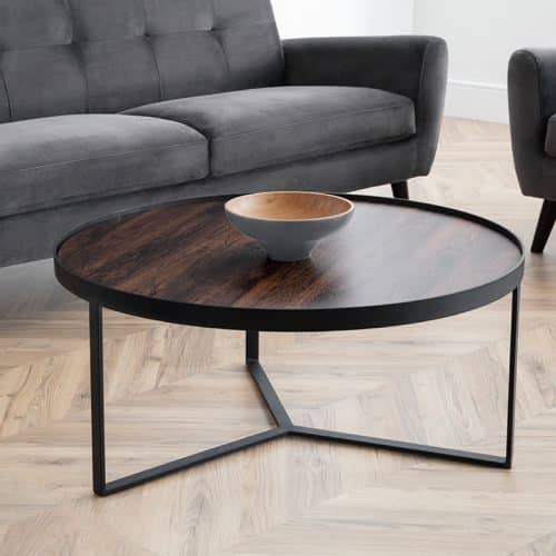 Loft coffee table - walnut - Image 2