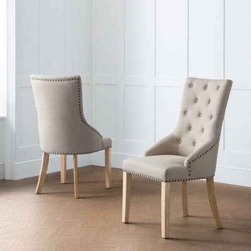Cotswold dining table & 6 loire chairs - Image 10
