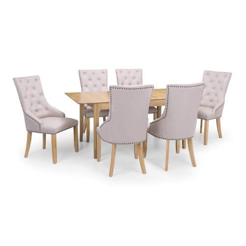 Cotswold dining table & 6 loire chairs