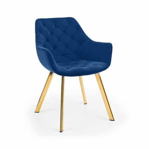 Minori dining table & 6 lorenzo blue dining chairs - Image 11
