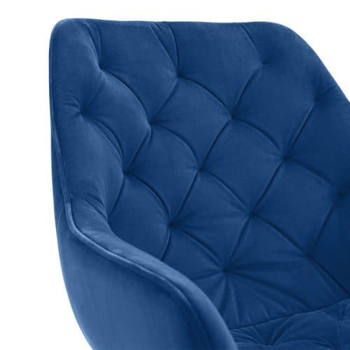 Minori dining table & 6 lorenzo blue dining chairs - Image 12