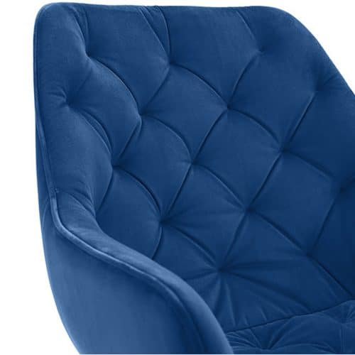 Minori dining table & 4 lorenzo blue dining chairs - Image 11
