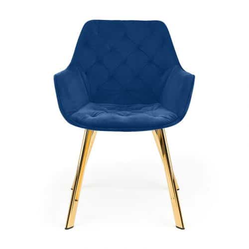 Minori dining table & 6 lorenzo blue dining chairs - Image 10