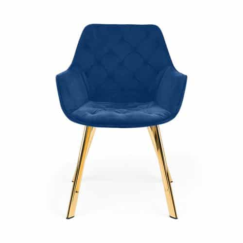 Minori dining table & 4 lorenzo blue dining chairs - Image 9