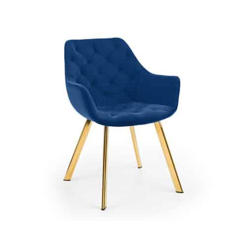 Minori dining table & 4 lorenzo blue dining chairs - Image 10