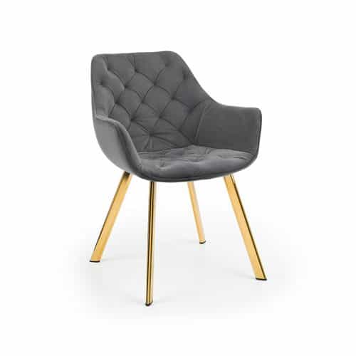 Minori dining table & 6 lorenzo grey dining chairs - Image 12