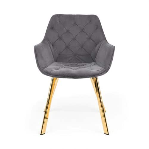 Minori dining table & 6 lorenzo grey dining chairs - Image 11