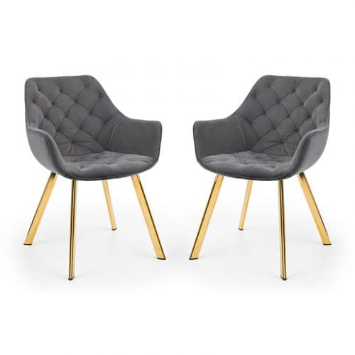 Minori dining table & 6 lorenzo grey dining chairs - Image 10