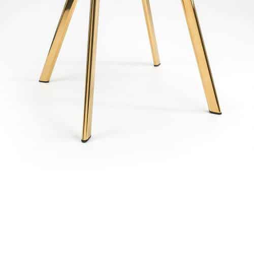 Minori dining table & 6 lorenzo blue dining chairs - Image 14