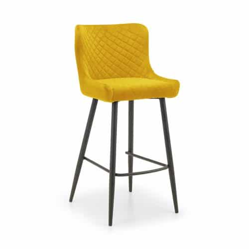 Grafton bar table & 2 luxe mustard bar stools - Image 6