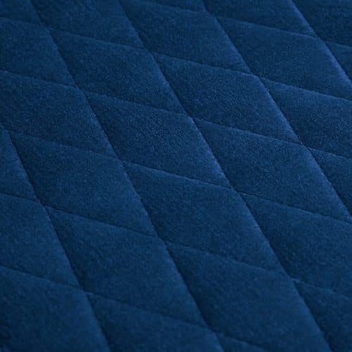 Como & Luxe blue dining set (2 chairs & bench) - Image 13
