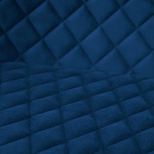 Como & Luxe blue dining set (2 chairs & bench) - Image 12