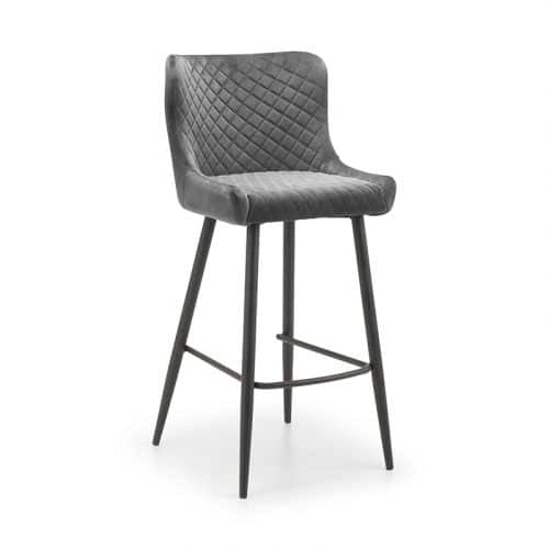 Grafton bar table & 2 luxe grey bar stools - Image 7