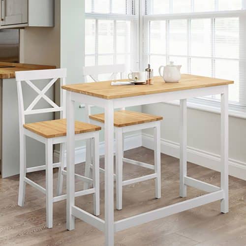 Marlow bar set - Oak & Ivory - Image 2