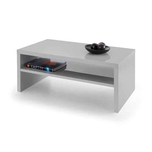 Metro high gloss coffee table - grey