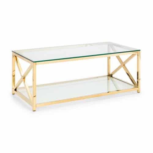 Miami Coffee Table - Gold