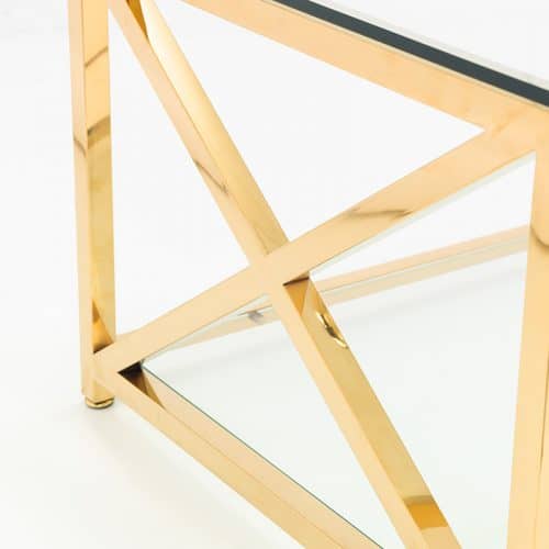 Miami Coffee Table - Gold - Image 5