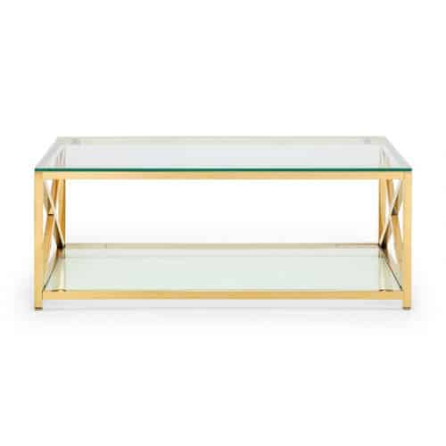 Miami Coffee Table - Gold - Image 3