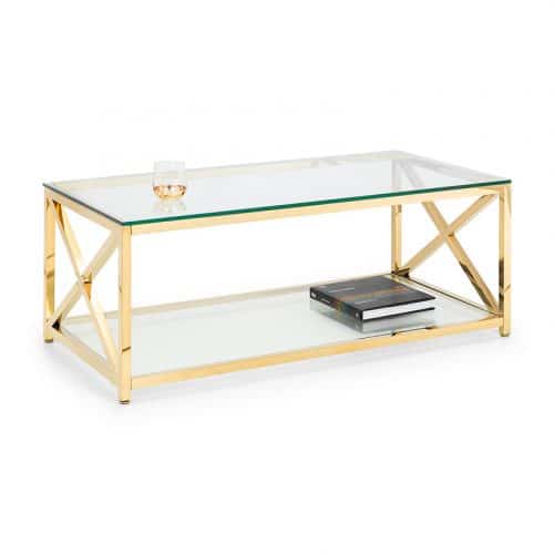 Miami Coffee Table - Gold - Image 2