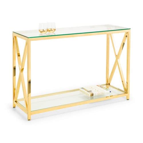 Miami Console Table - Gold - Image 3