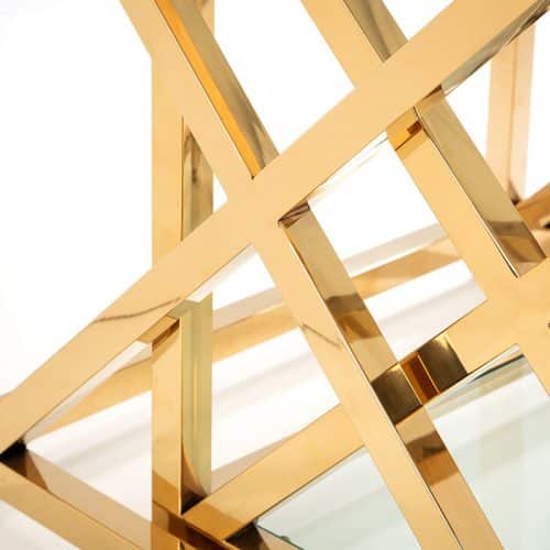 Miami nest of tables - gold - Image 7