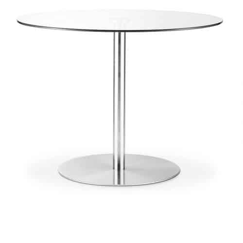 Milan round pedestal table