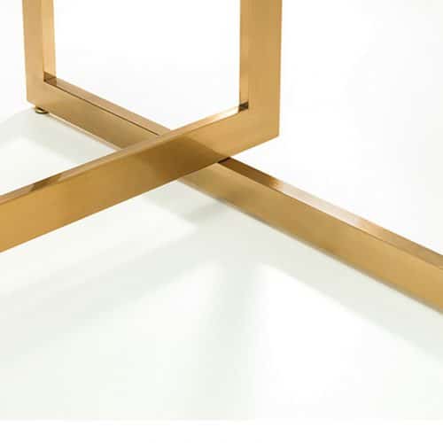 Minori dining table & 6 vittoria blue dining chairs - Image 4