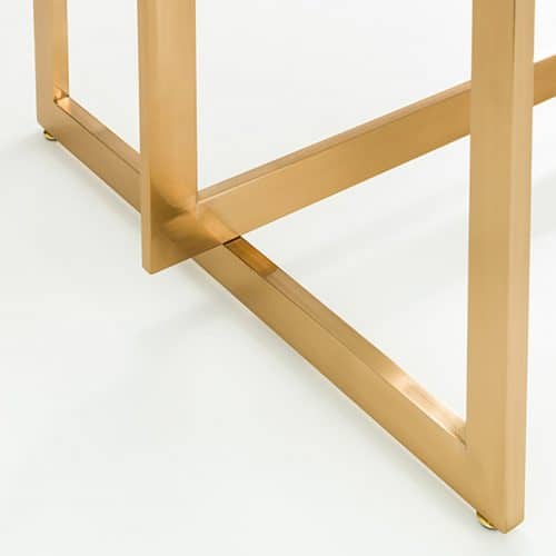 Minori dining table & 6 lorenzo grey dining chairs - Image 7
