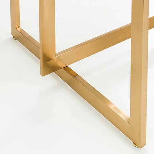 Minori dining table & 4 lorenzo blue dining chairs - Image 6