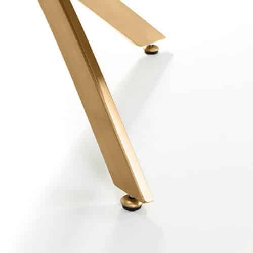 Montero round table & 4 cannes blue dining chairs - Image 7