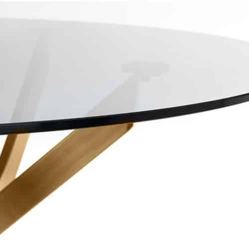Montero round table & 4 harper grey chairs - Image 5