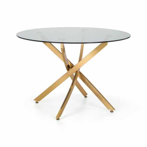 Montero round table & 4 delaunay grey chairs - Image 4
