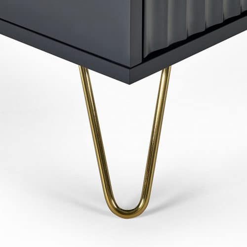 Murano coffee table - matte black - Image 6