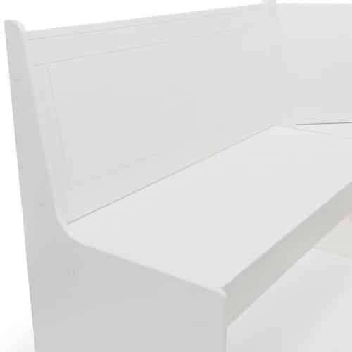 Newport corner dining set - surf white - Image 8