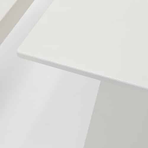 Newport corner dining set - surf white - Image 12